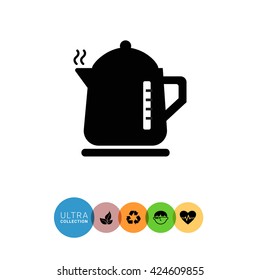 Hot electric kettle