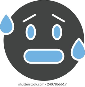 Hot Face icon vector image. Suitable for mobile application web application and print media.