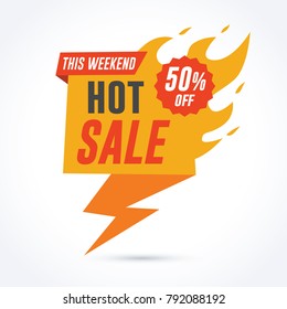 Hot Fire Sale Banner