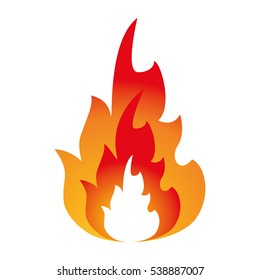 hot flame spurts fire design