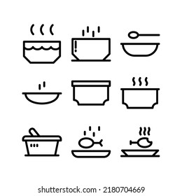 hot food icon or logo isolated sign symbol vector illustration - Collection of high quality black style vector icons

