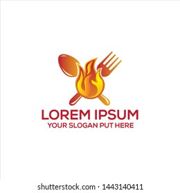 HOT FOOD LOGO/IDENTITY DESIGN FOR USE RESTAURANT BUSINESS