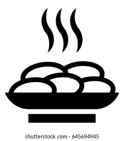 Hot Food Vector Icon