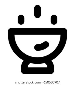 Hot Food Vector Icon