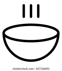 Hot Food Vector Icon