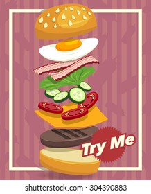 Hot & Fresh Hamburger