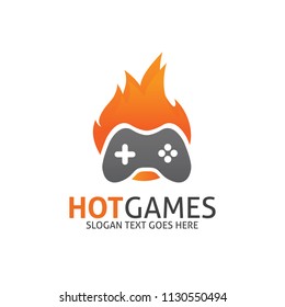 Hot Games Vector Logo
