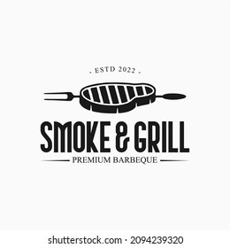 Plantillas de logotipo de parrillada caliente