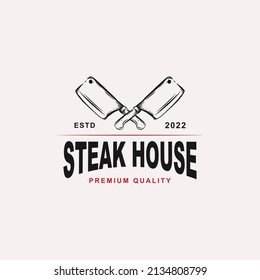 Hot grill hand drawn logo templates Premium Vector