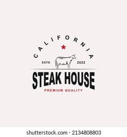 Hot grill hand drawn logo templates Premium Vector