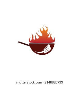 Hot Grill Logo Design Templates