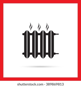 Hot heater icon