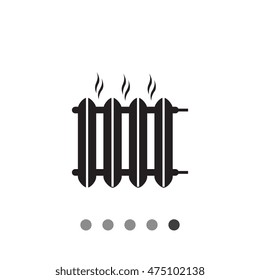Hot heater icon