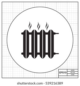 Hot heater icon