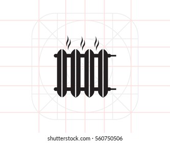 Hot heater icon