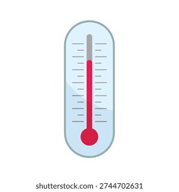 Hot icon vector, thermometer temperature measurement icon vector illustration, hot clip art, thermometer symbol, high temperature vector image