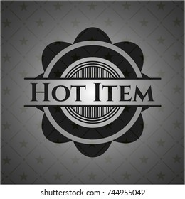 Hot Item black emblem