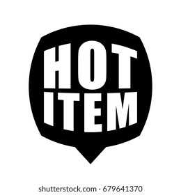 Hot Item. Black Label