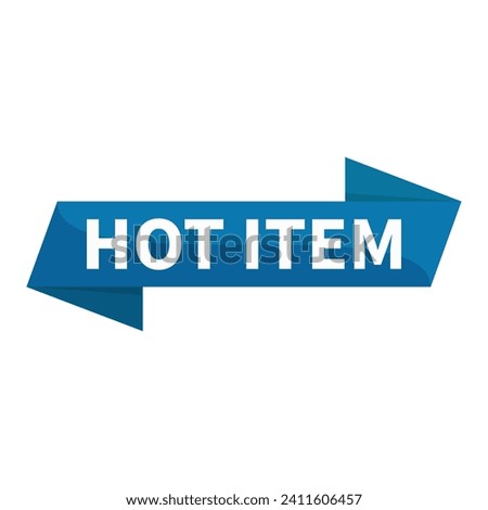 Hot Item Blue Rectangle Ribbon Shape For Sale Promotion Business Marketing Social Media Information
