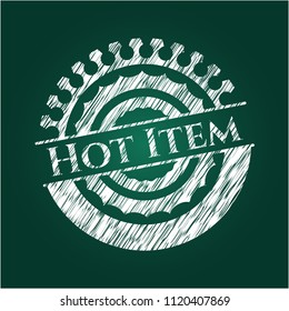 Hot Item chalk emblem