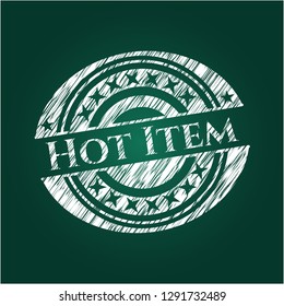 Hot Item chalk emblem
