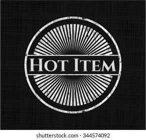 Hot Item chalk emblem