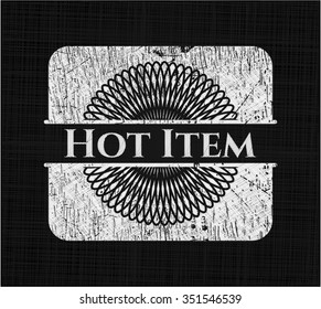 Hot Item chalk emblem