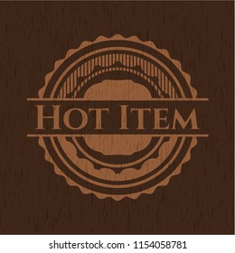 Hot Item realistic wooden emblem