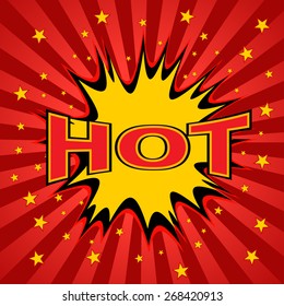 hot   label abstract