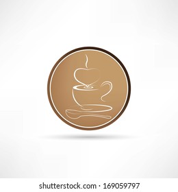 hot latte icon