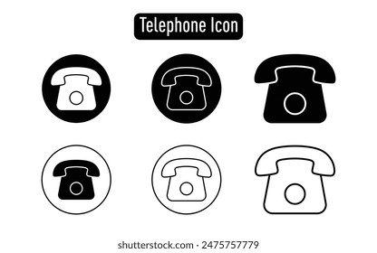 Hot Line or telephone  Icon vector Illustration,Contact information