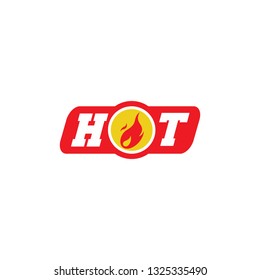 Hot Logo Emblem, Trending Topic Icon