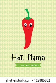 hot mama chili card