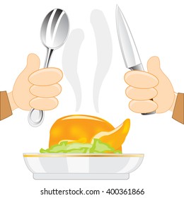 Hot meat dish
