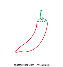hot mexican chili pepper fast food ingredient
