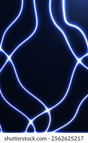 Hot neon frame background glowing vector