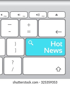 Hot News Enter Button Keyboard