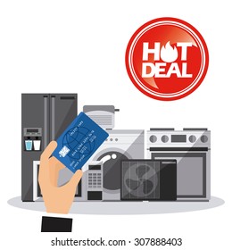 hot offer design, vector illustration eps10 graphic 