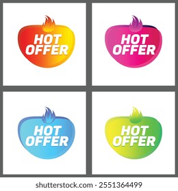 Hot Offer Sale Banner tags