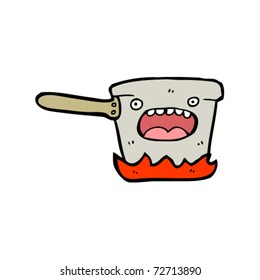 hot pan cartoon