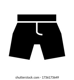 hot pants icon or logo isolated sign symbol vector illustration - high quality black style vector icons
