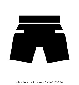 icono de pantalones calientes o logotipo símbolo de signo aislado ilustración vectorial de alta calidad estilo negro iconos vectoriales
