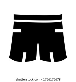 icono de pantalones calientes o logotipo símbolo de signo aislado ilustración vectorial de alta calidad estilo negro iconos vectoriales
