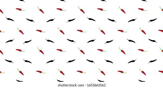 
composición de pimienta caliente para fondo o pie de página