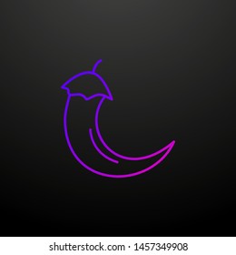 Hot peppers nolan icon. Elements of food and drink set. Simple icon for websites, web design, mobile app, info graphics