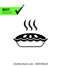 Hot pie icon