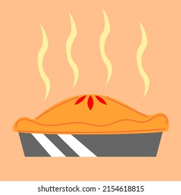 hot pie only from the oven