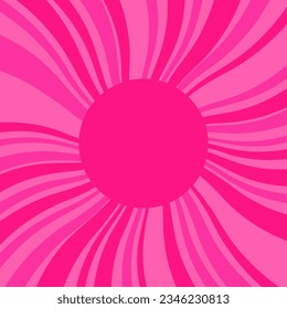 Hot pink background with pink banner poster background, terrazzo. trendy background like in the movie