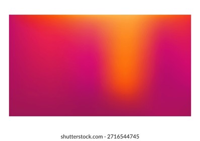 Fondo de degradado naranja rosa caliente con vibrantes Colores de neón y efecto de desenfoque suave para un diseño creativo de verano audaz