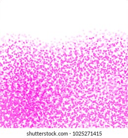 hot pink watercolor dot pattern with light and dark color spots on white background, vector illustration